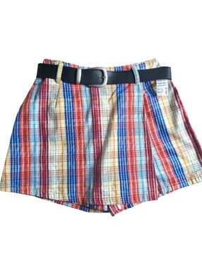 VTG Y2K PLAID SKORT SIZE 6